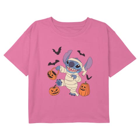 Girls Lilo & Stitch Big Mummy Stitch T Shirt