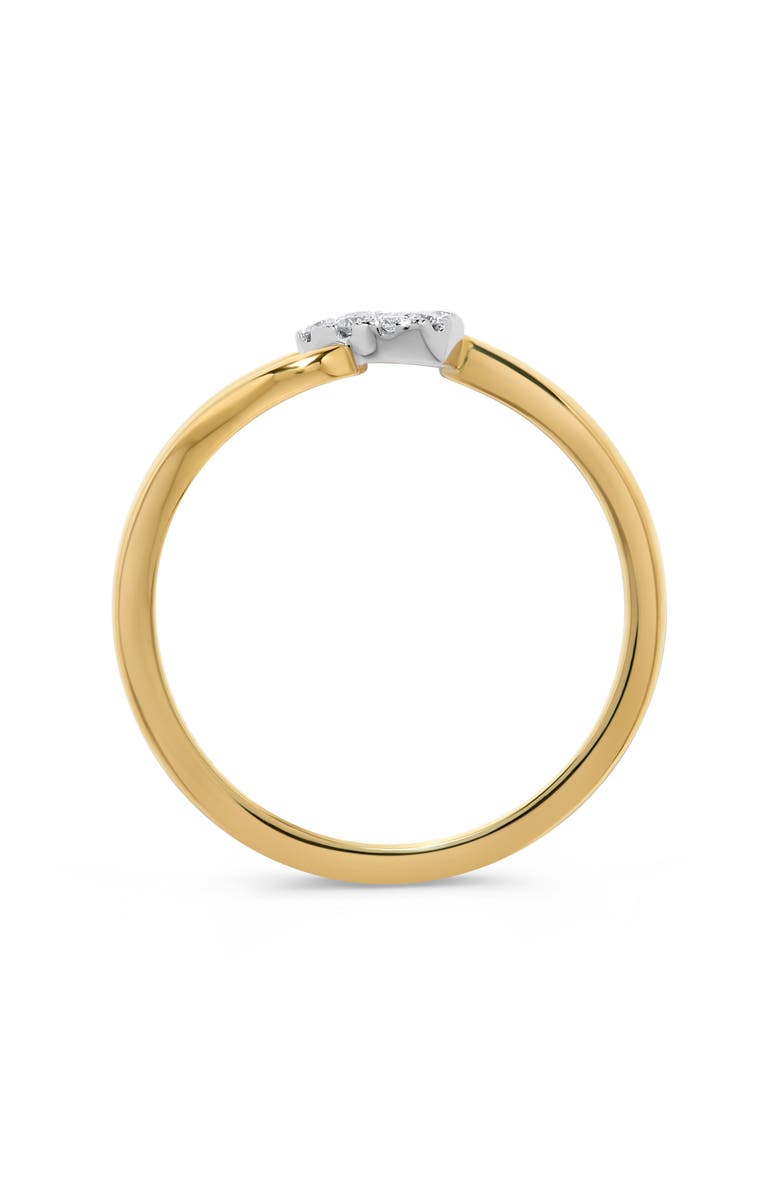 H.J. Namdar 14K Gold Pavé Diamond Stackable Ring, Alternate, color, Yellow Gold