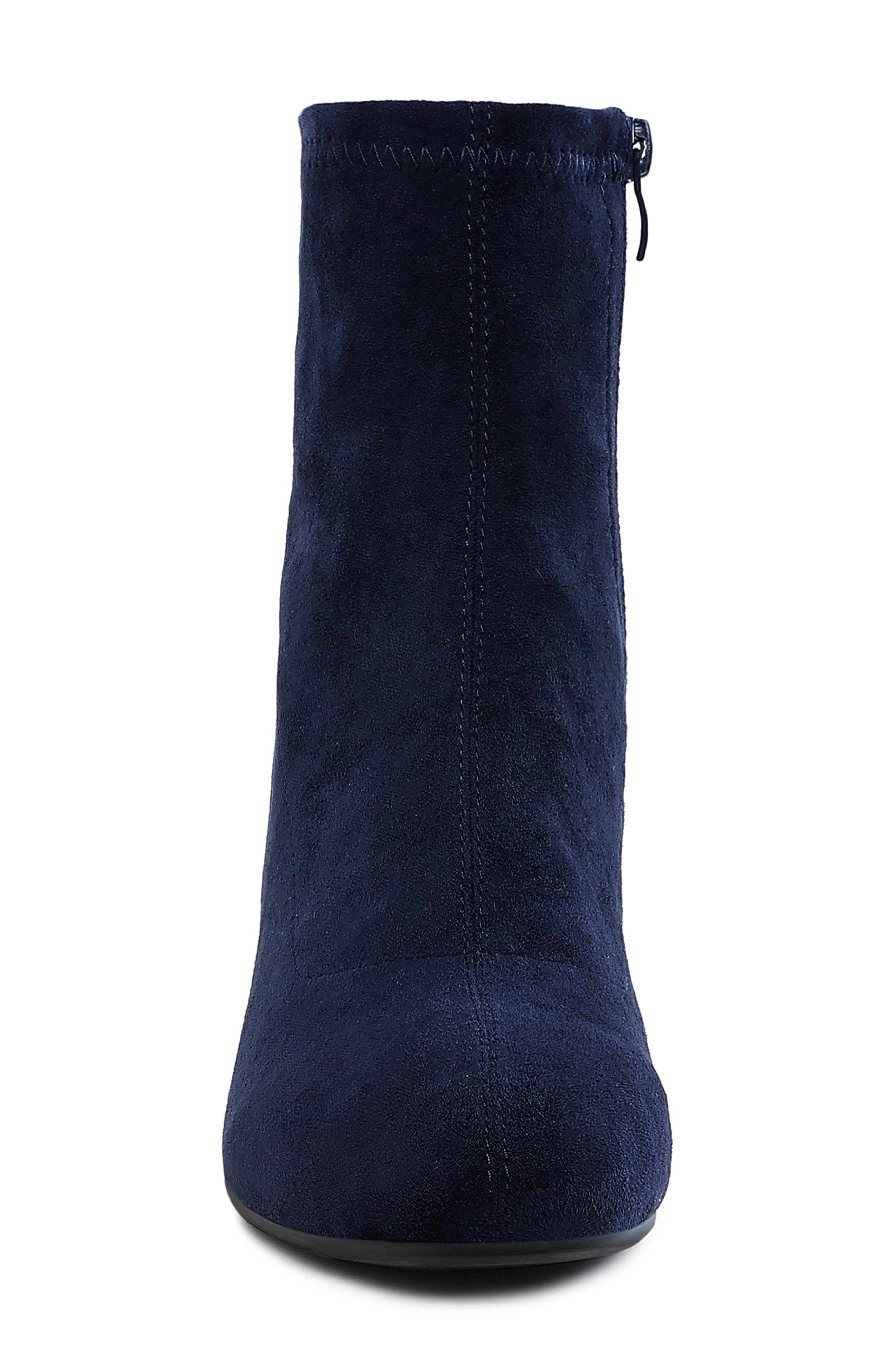 Chena Water Repellent Bootie, Alternate, color, NAVY