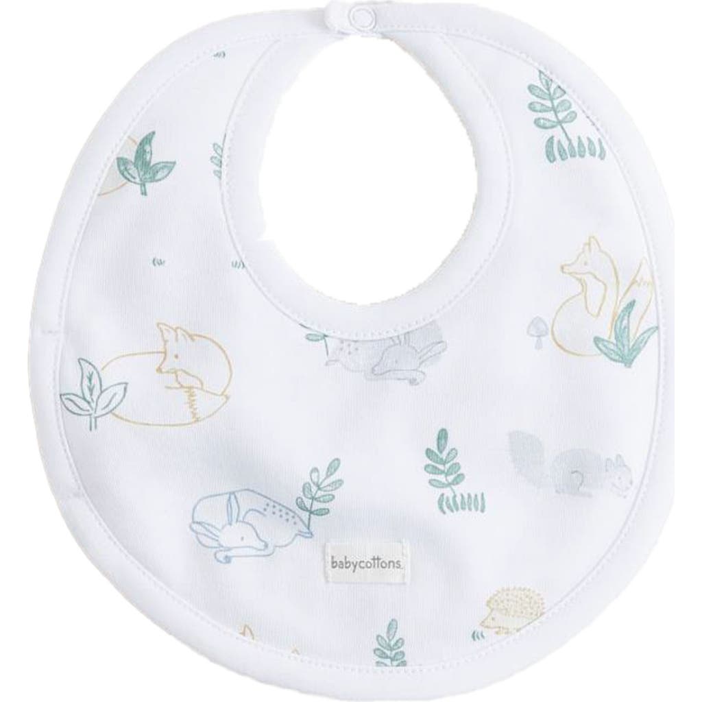 Shop Babycottons Simone Small Bib In White