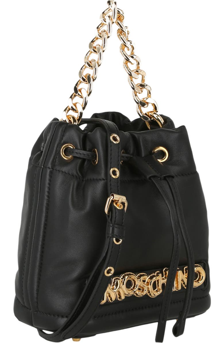 Moschino Bucket Bag, Alternate, color,