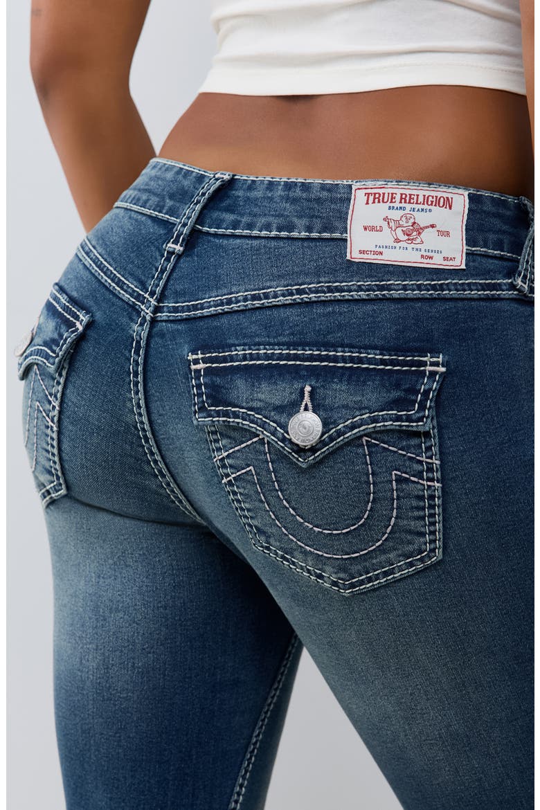 Joey Big T Flare Leg Jeans, Alternate, color, MEDIUM COWBOYS WORK WASH