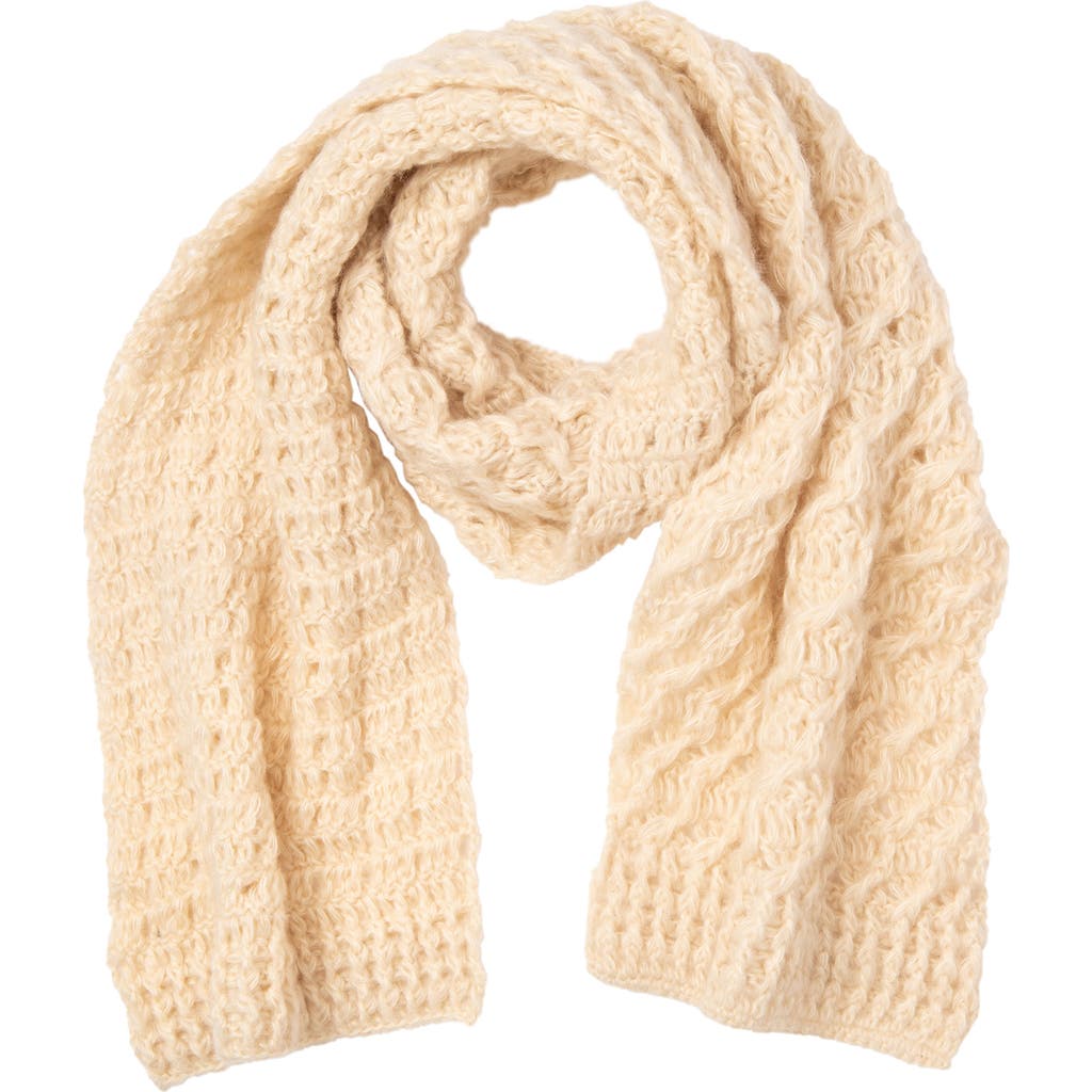 San Diego Hat Knit Scarf In Neutral