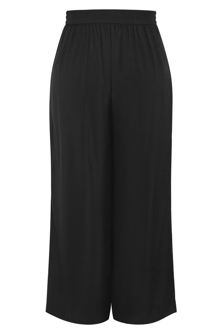 Alana Relaxed Wide Leg Pants, Alternate, color, BLACK