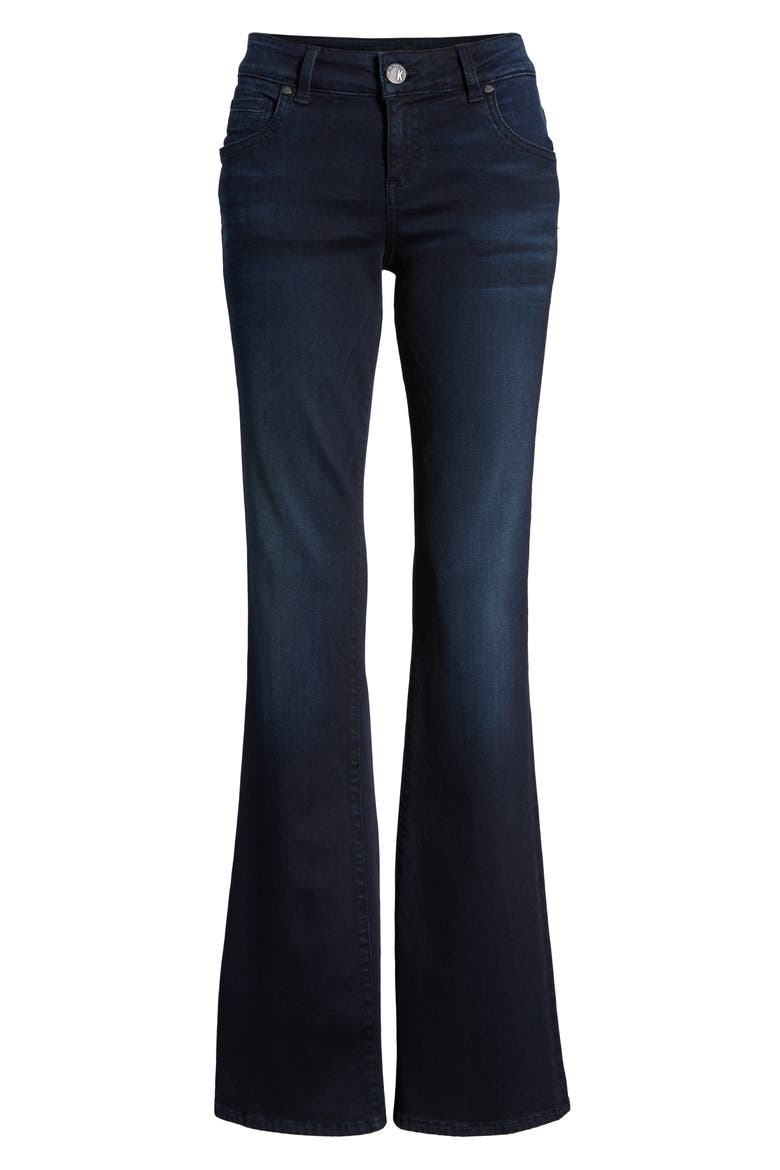 Natalie Stretch Bootleg Jeans, Alternate, color, LIBERATING