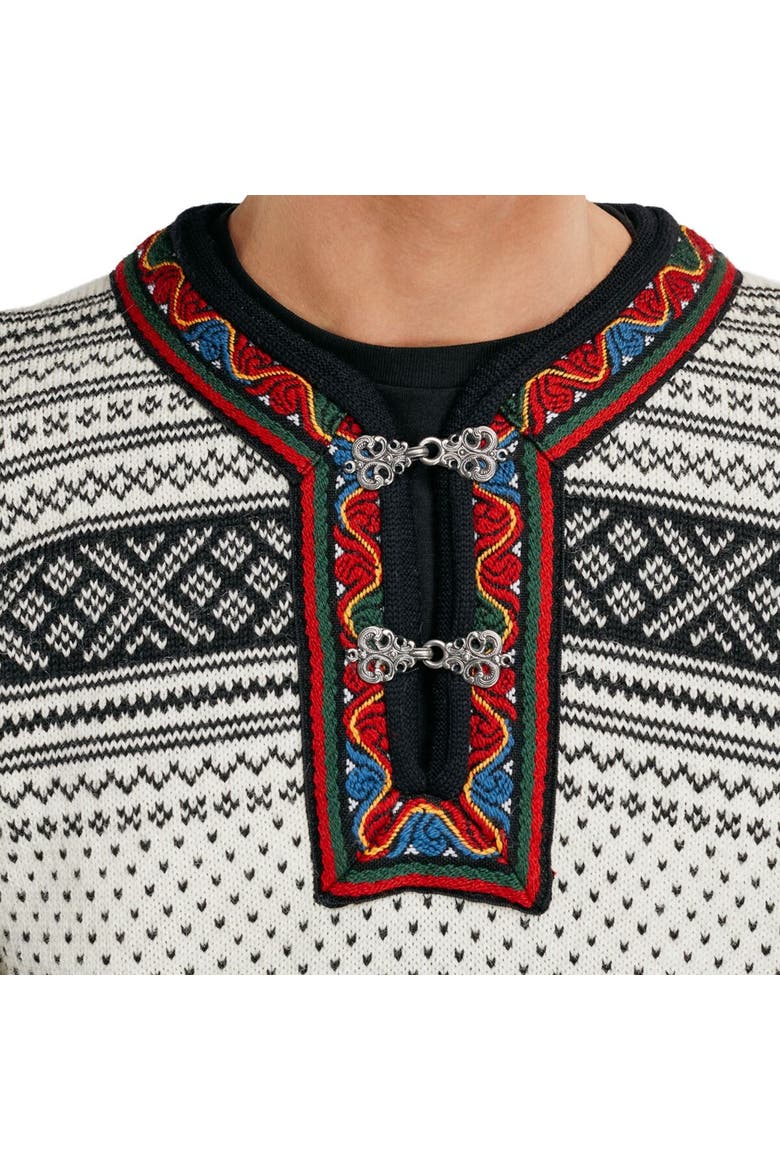 Setesdal Uni Sweater - Men's, Alternate, color, Off White/Black