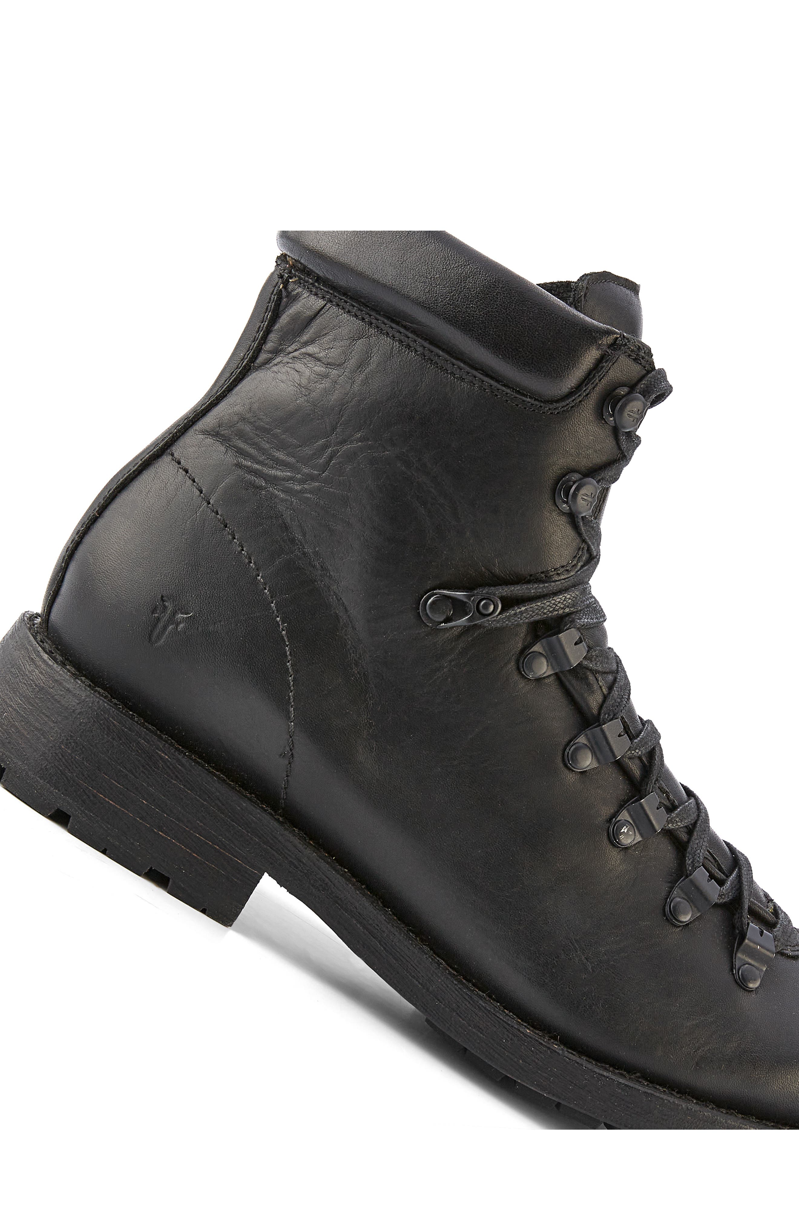 Bowery Waterproof Hiking Shoe, Alternate, color, BLACK