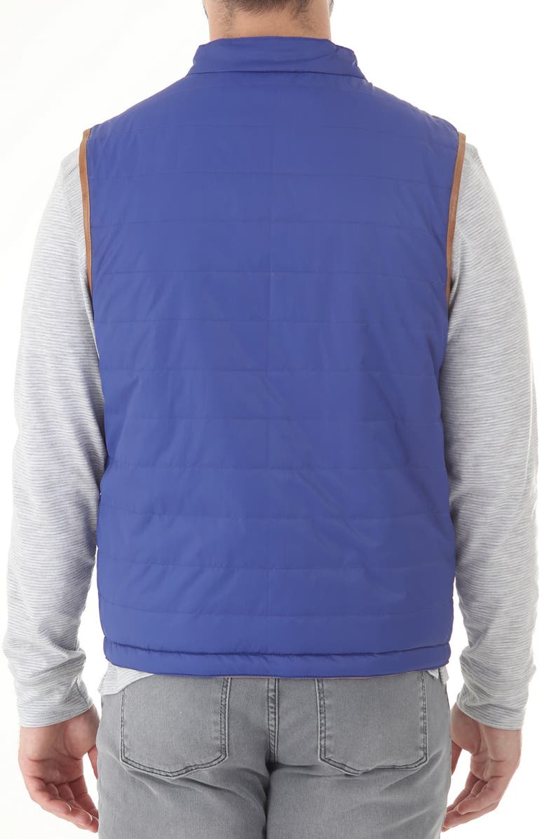 Missani Le Collezioni Lambskin Reversible Vest, Alternate, color, Camel