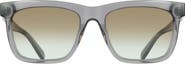 FERRAGAMO 55mm Gradient Rectangle Sunglasses