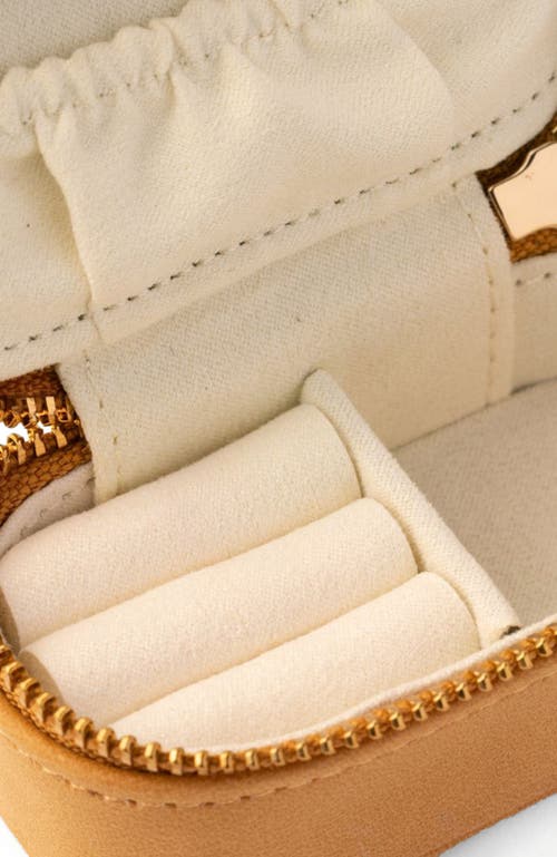 Made By Mary Mini Jewelry Case In Brown