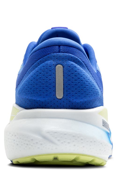 Brooks Adrenaline Gts 24 Running Shoe In Cobalt/neo Yellow/peacoat