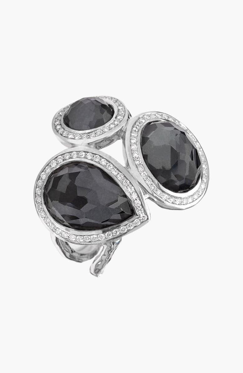 Ippolita 'Stella' Cluster Ring with Diamonds, Main, color, 