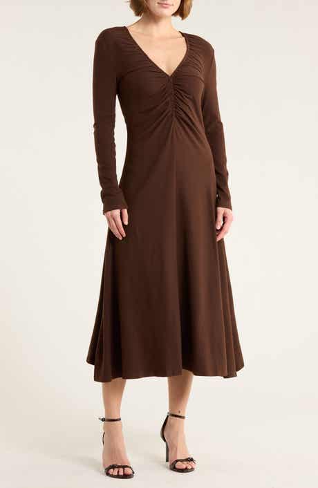 FRNCH High Winter Long Sleeve Dress