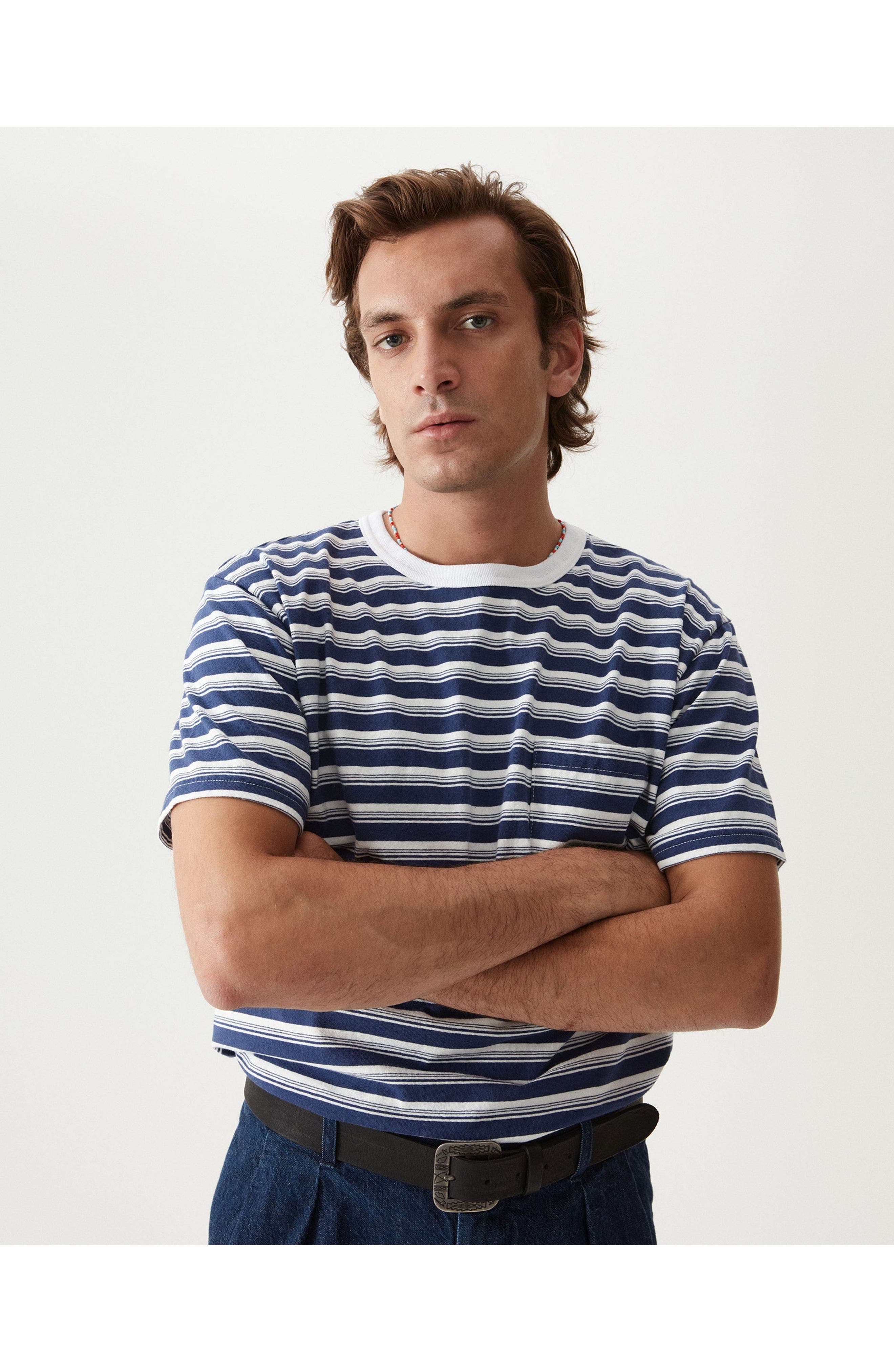 Yakut Striped T-shirt - image 2