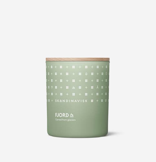 Skandinavisk Fjord Scented Candle 200g In Green