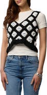 SAACHI Crochet Sweater Vest