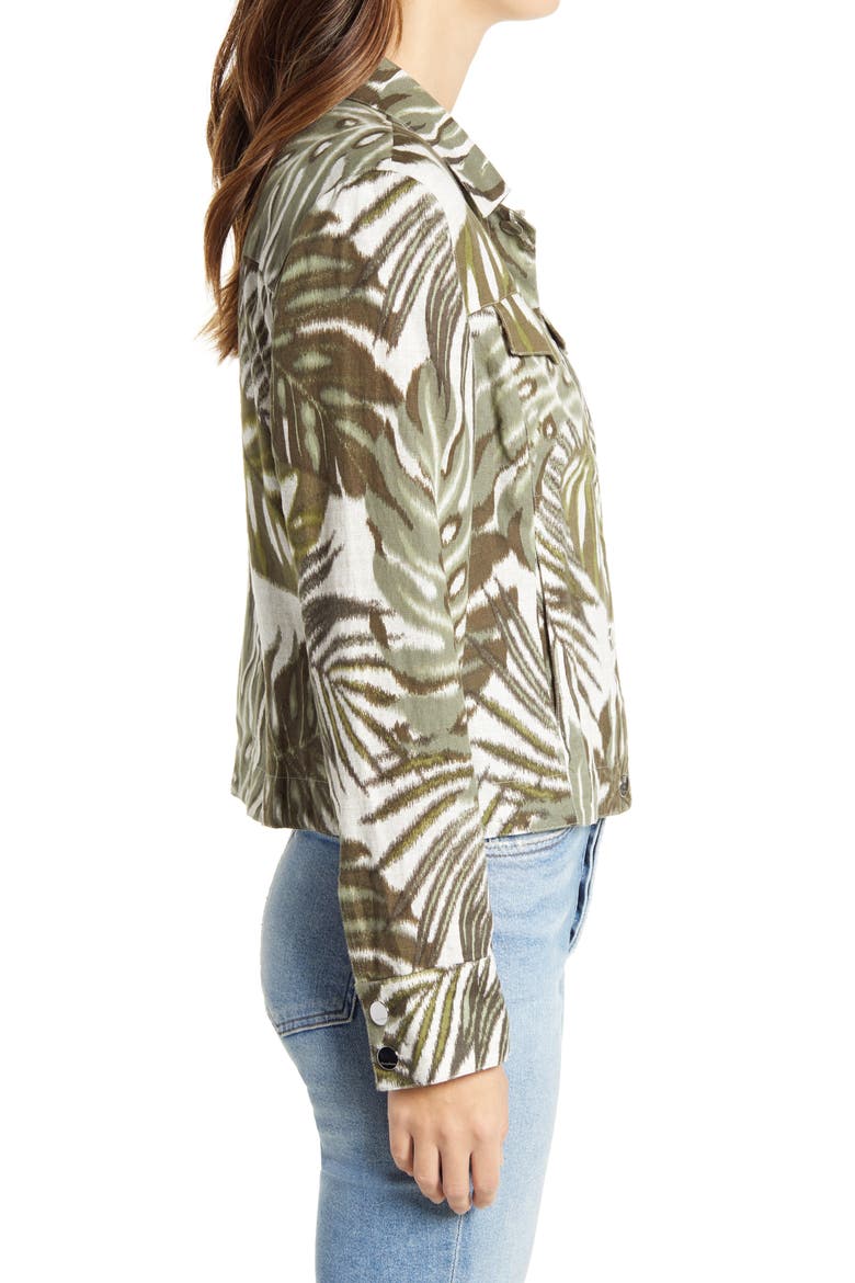 Safari Bliss Jacket, Alternate, color, TEA LEAF