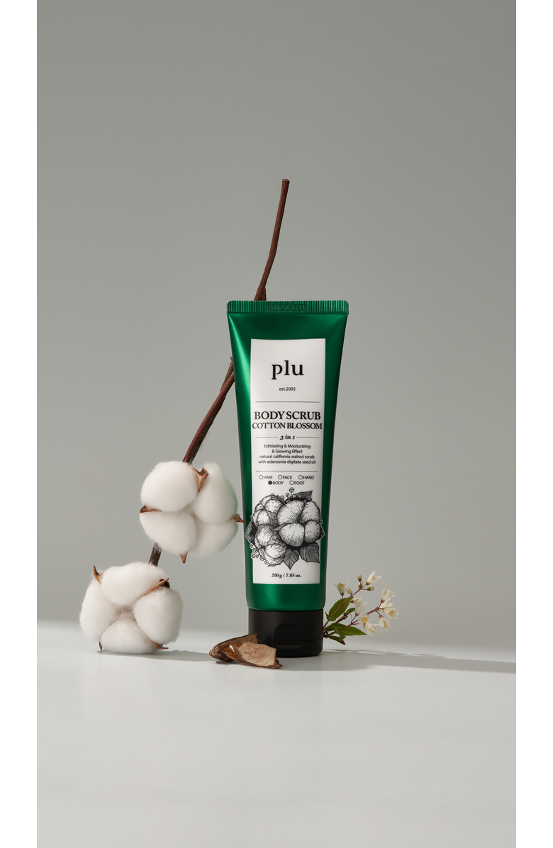 Plu Body Scrub Cotton Blossom, Alternate, color, NO COLOR
