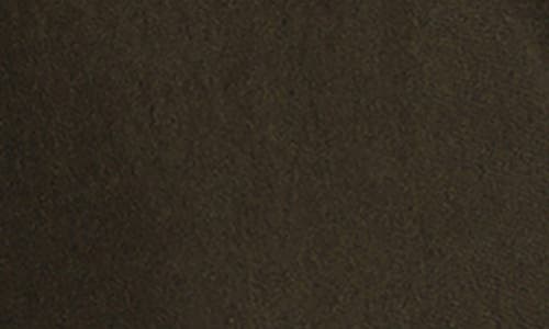 Shop Minnie Rose One-shoulder Cotton & Cashmere Sweater In Army