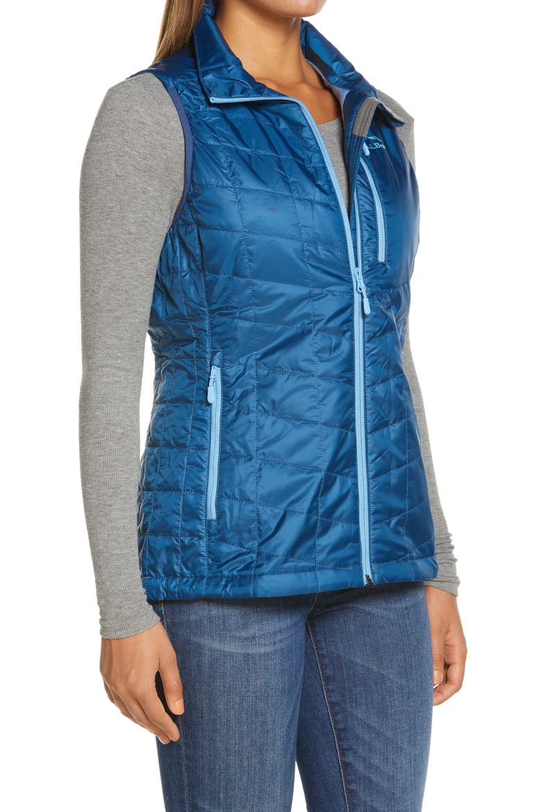 PrimaLoft® Packaway Water Resistant Vest, Alternate, color, DARK MARINE BLUE