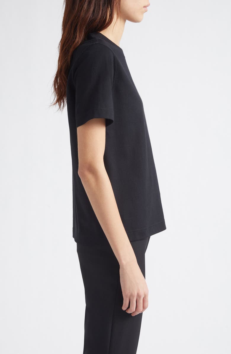 Burberry Frankie EKD Check Logo Cotton T-Shirt, Alternate, color, Black