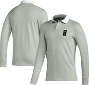 adidas Men's adidas 2023 Player Gray Colorado Rapids Travel Long Sleeve Polo