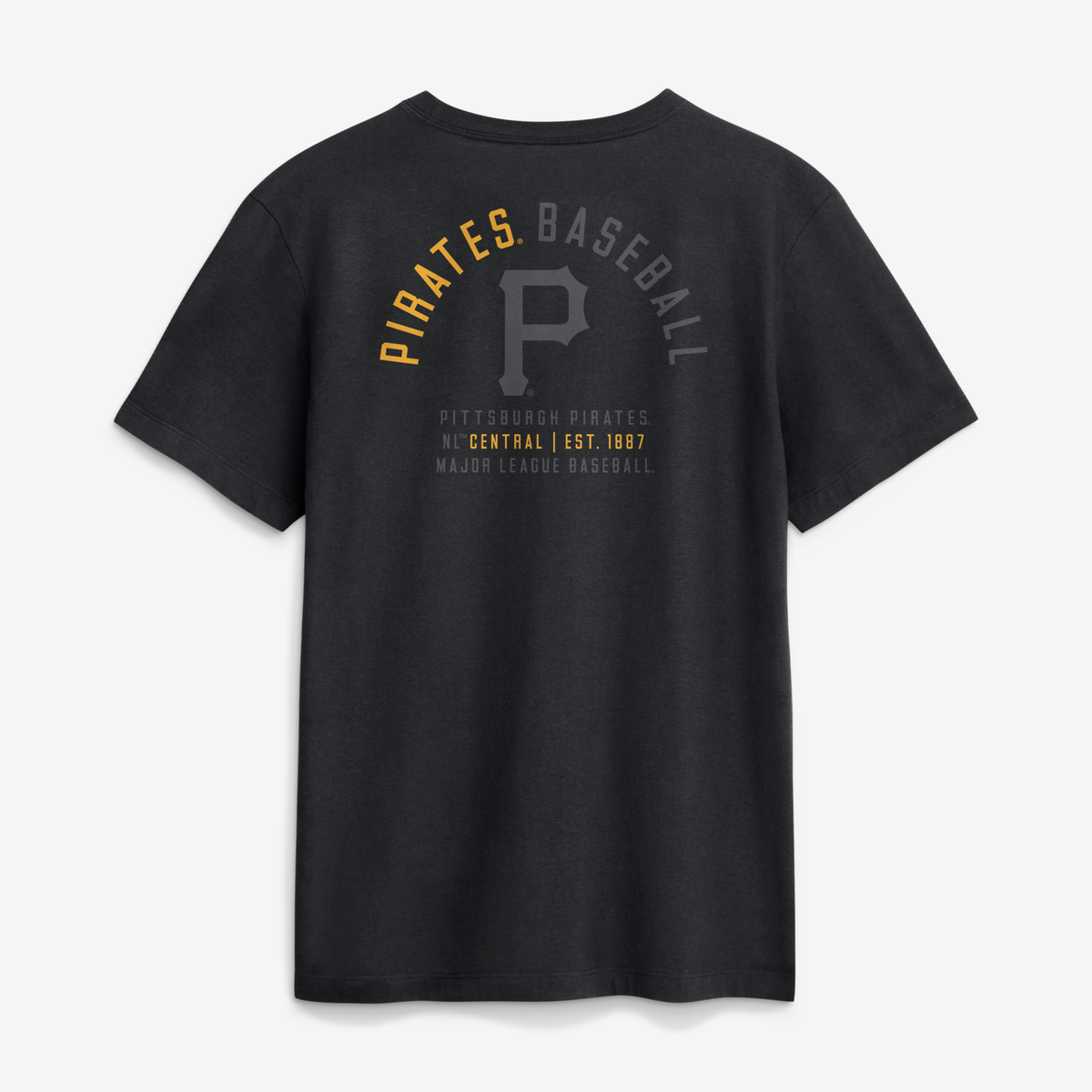 Nike Men's Nike Black Pittsburgh Pirates Split Logo T-Shirt (Men ...