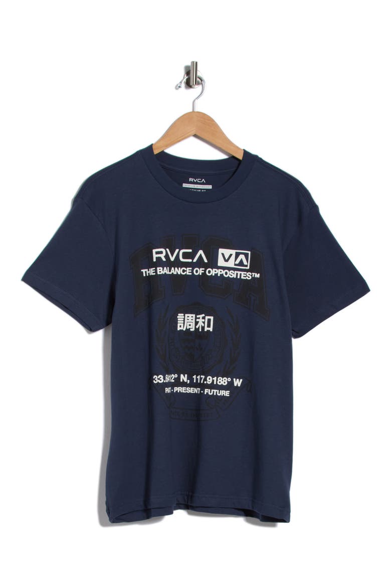 Unitext Cotton Graphic T-Shirt, Main, color, MOODY BLUE