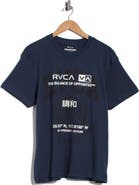 RVCA Unitext Cotton Graphic T-Shirt
