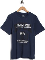 RVCA Unitext Cotton Graphic T-Shirt