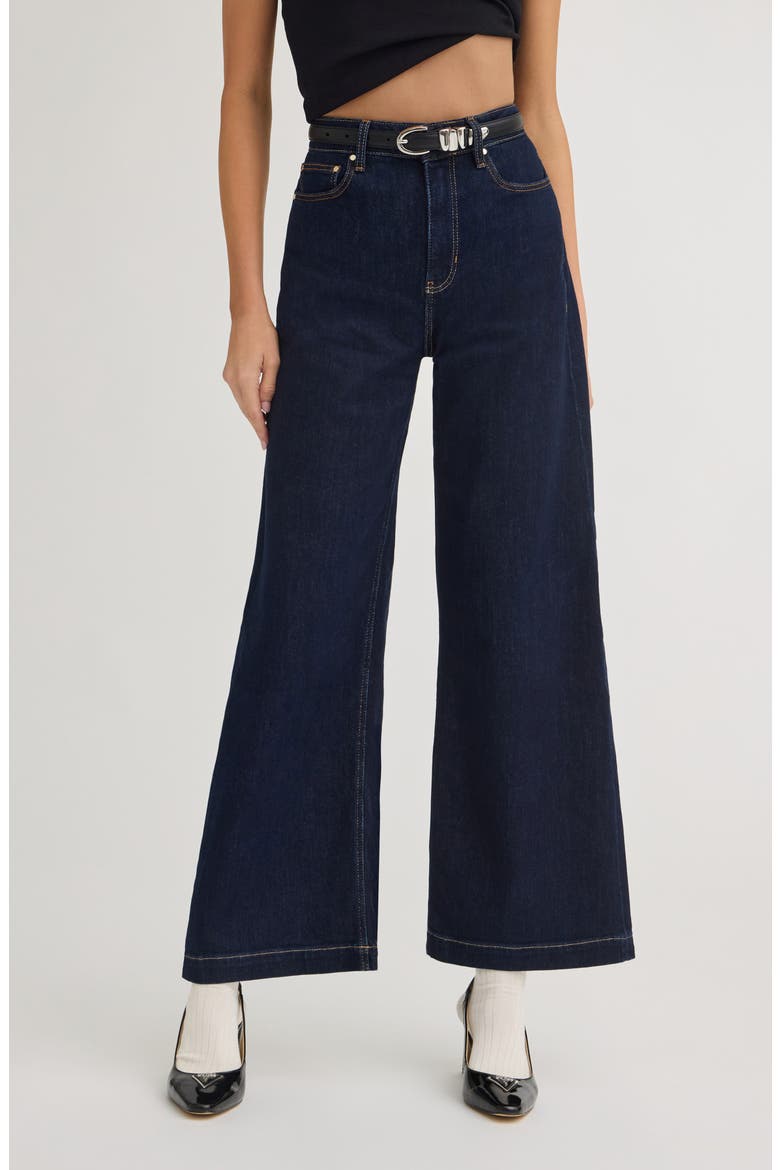 Bellagio High Waist Wide Leg Jeans, Main, color, CCMR-OPEN