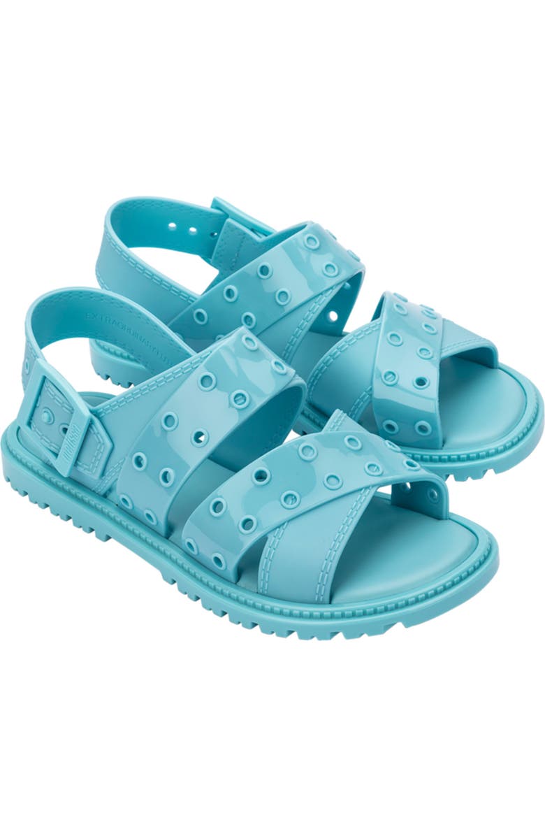 Melissa Lock Sandal, Main, color, Blue