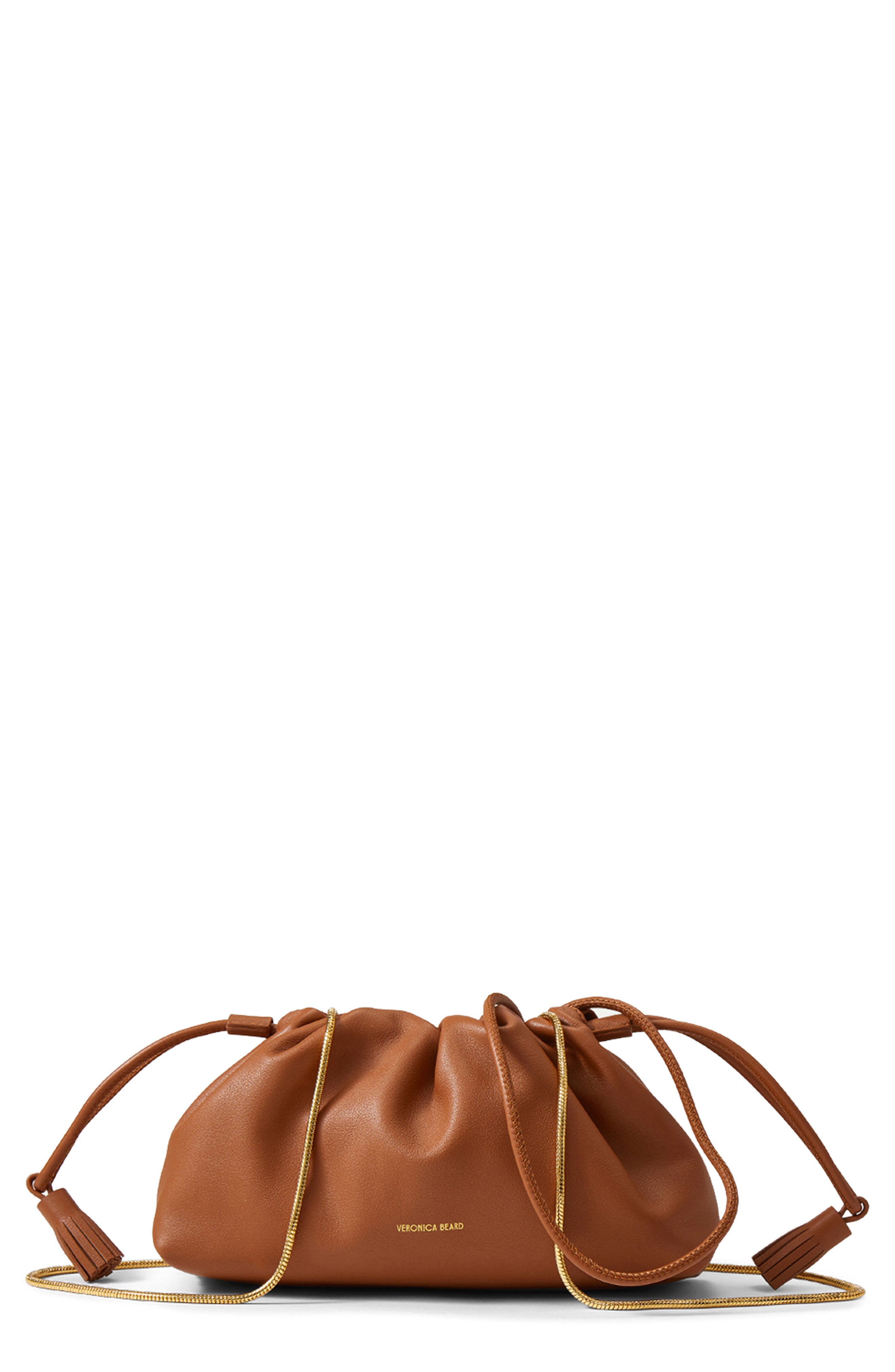 Veronica Beard Small Stash Bag, Main, color, Hazelwood