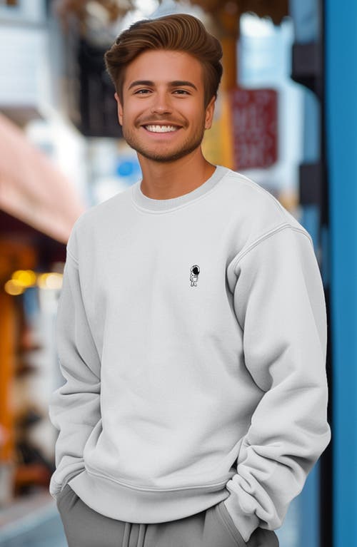 Dalix Mens Astronaut Heavyweight Relaxed Sweatshirt
