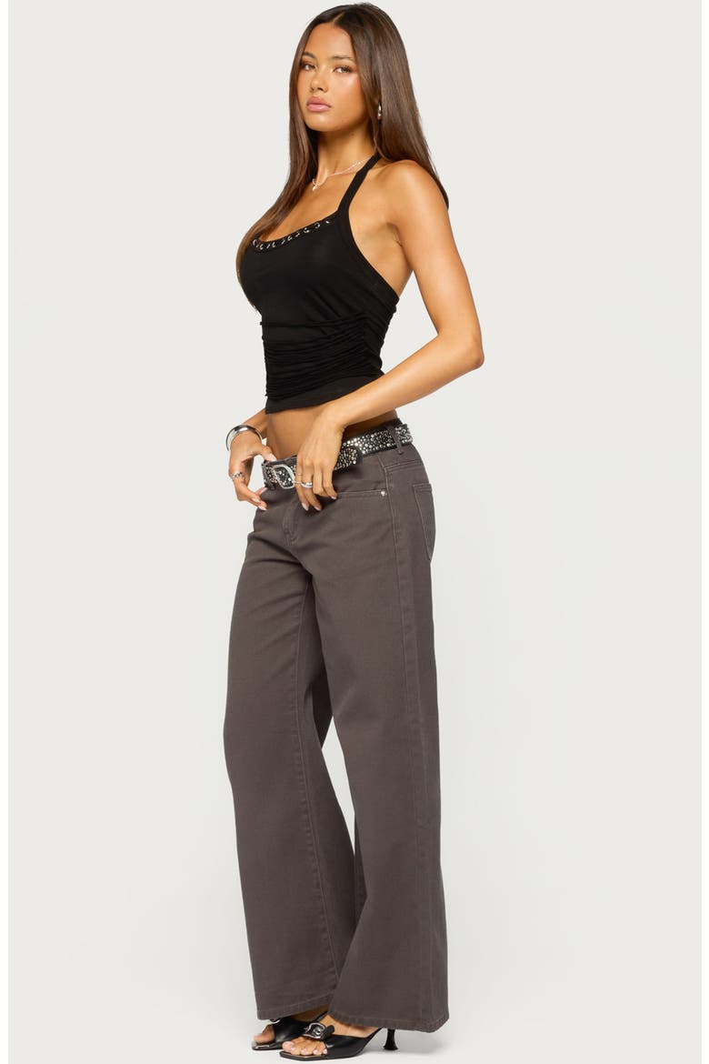 Daytime Low Rise Baggy Wide Leg Jeans, Alternate, color, GRAY