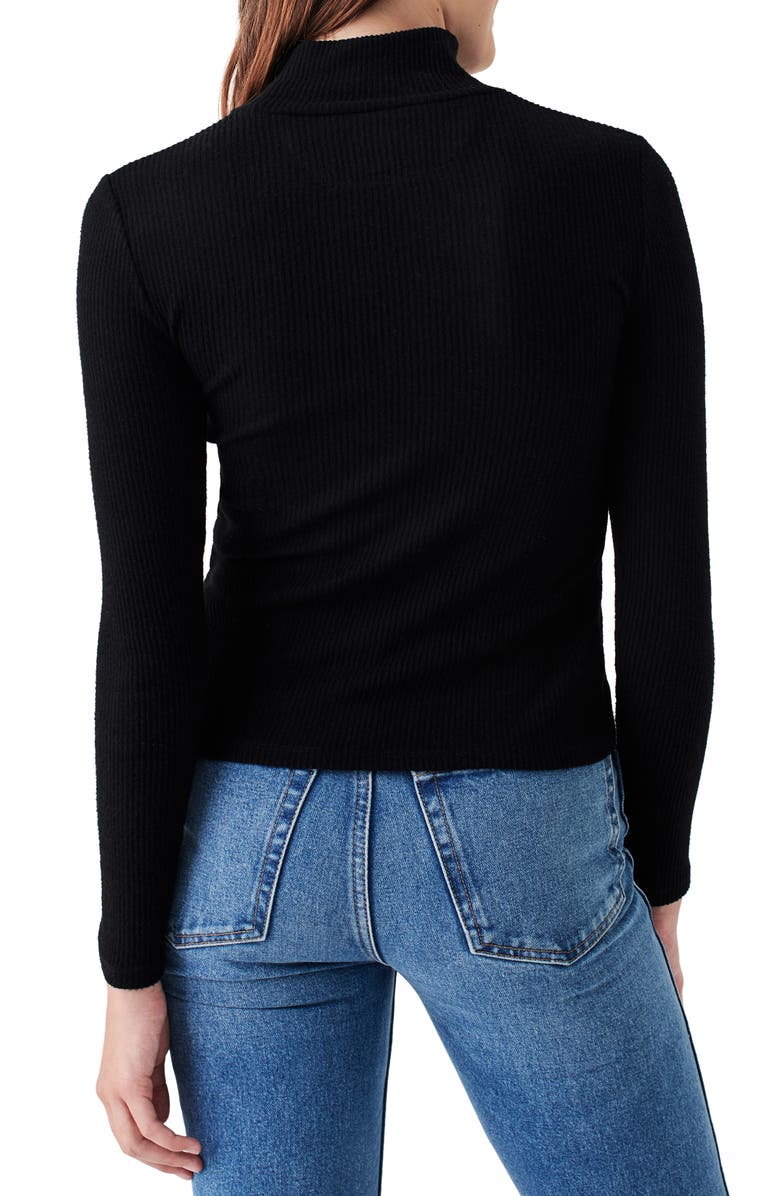 Faherty Roscoe Legend Rib Mock Neck Top, Alternate, color,