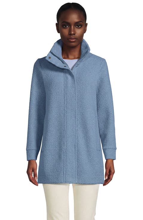 Boucle Fleece Coat