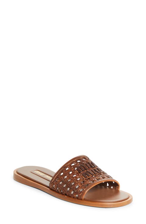 Woven Slide Sandal (Women)