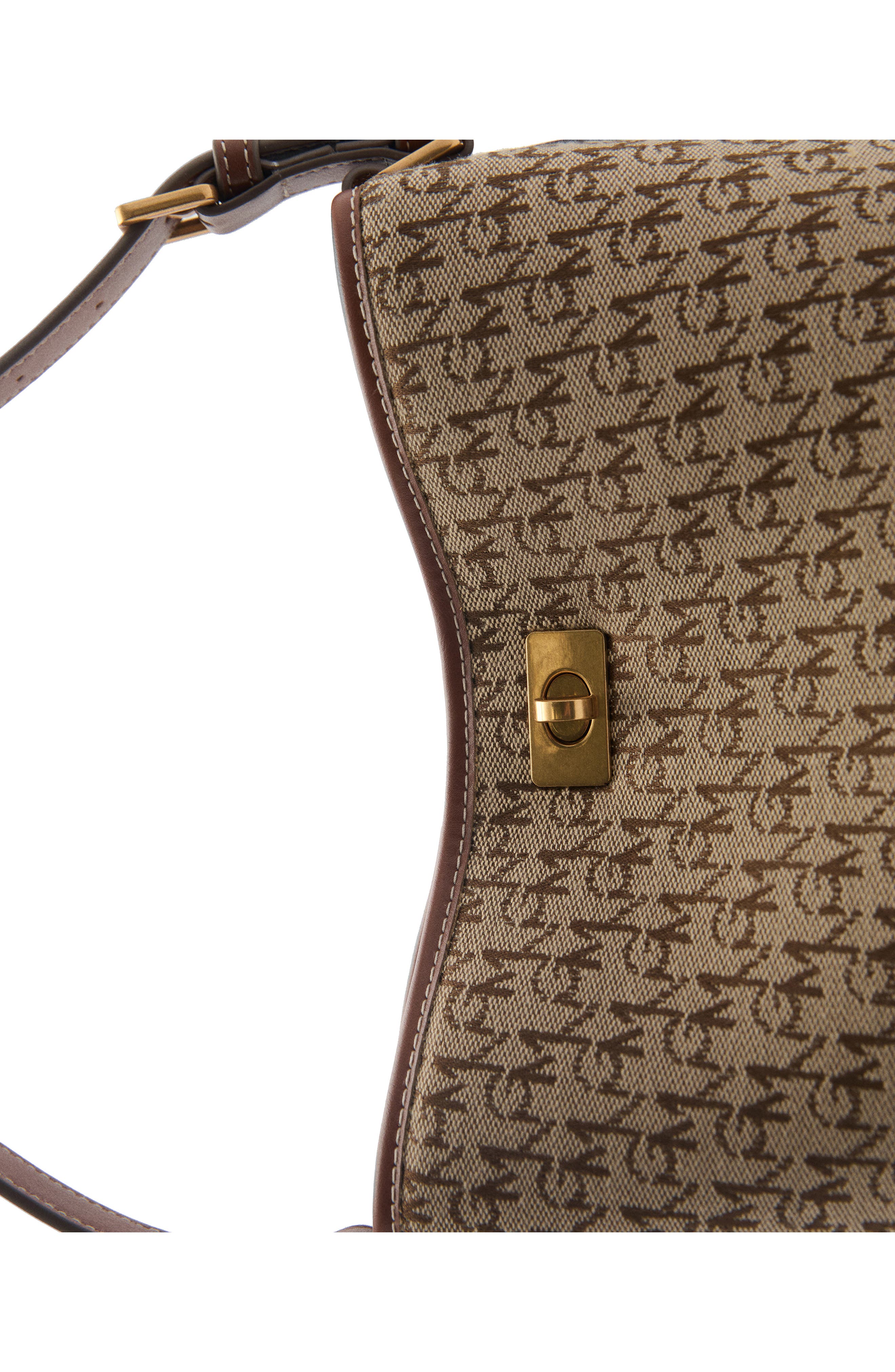 MANGO Medium Logo Jacquard Shopper Bag, Alternate, color, 