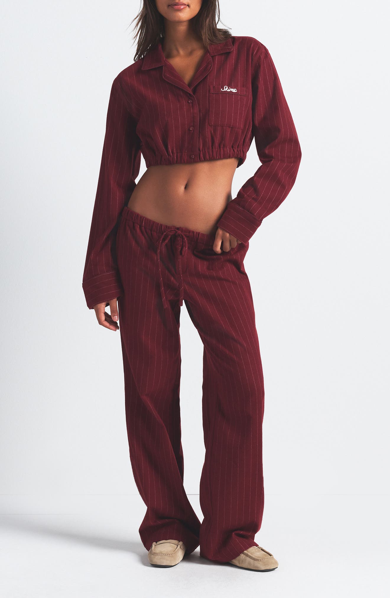 selected MERLOT STRIPE