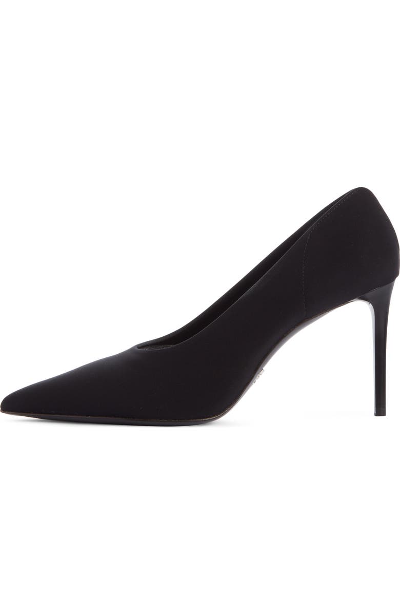 Prada Stretch Knit Pointed Toe Pump, Alternate, color,