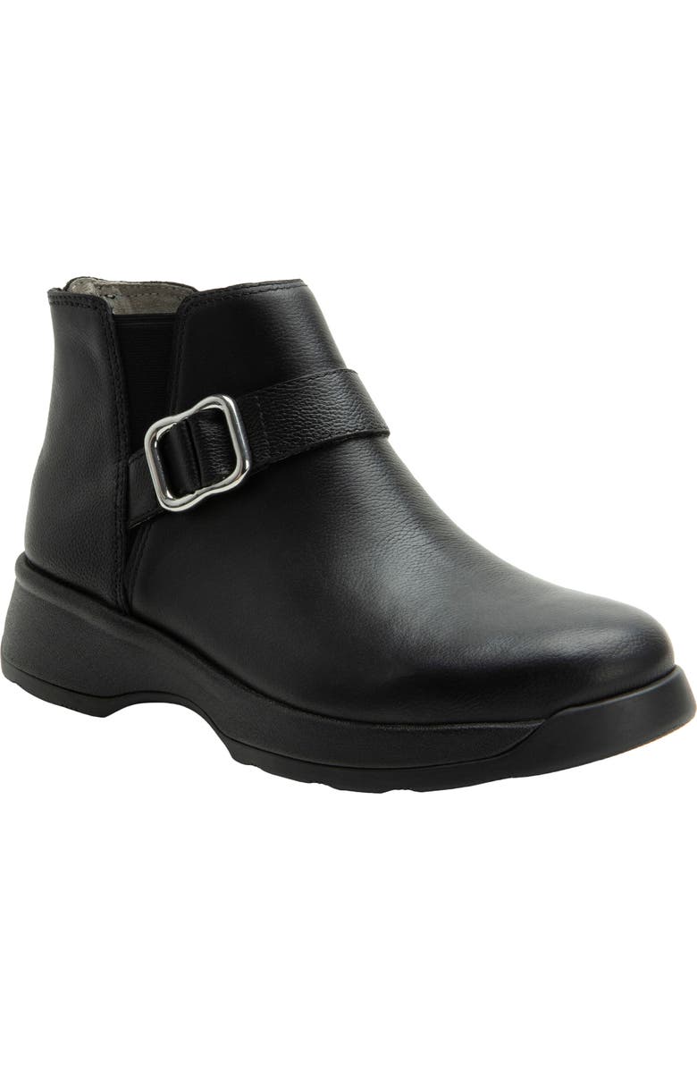 Alegria by PG Lite Jerica Platform Bootie, Main, color, Black Bird