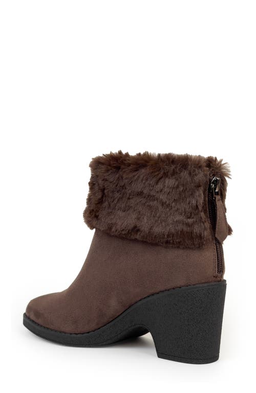 Aerosoles Booker Wedge Bootie In Brown