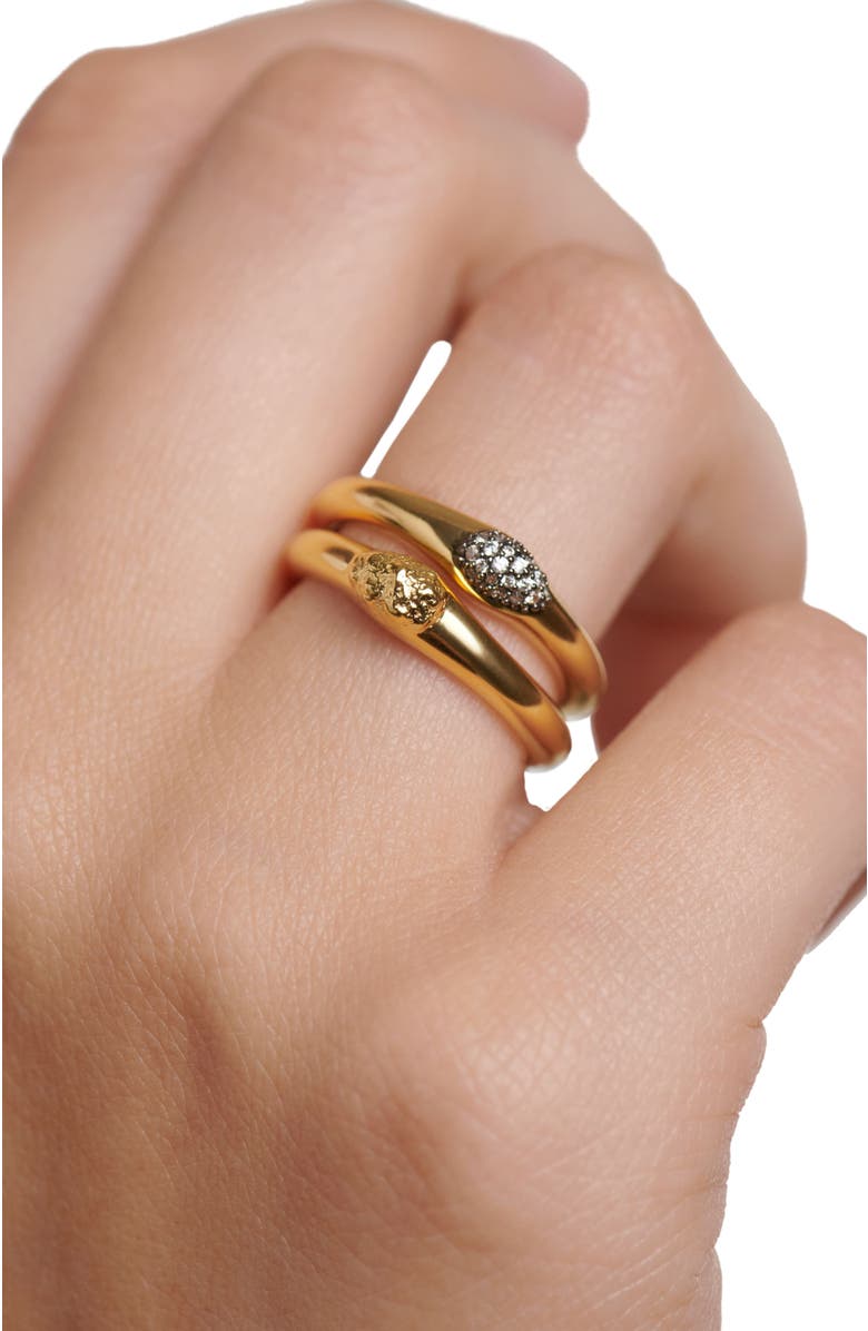 PDPAOLA The Rocks Ring Set, Alternate, color, 