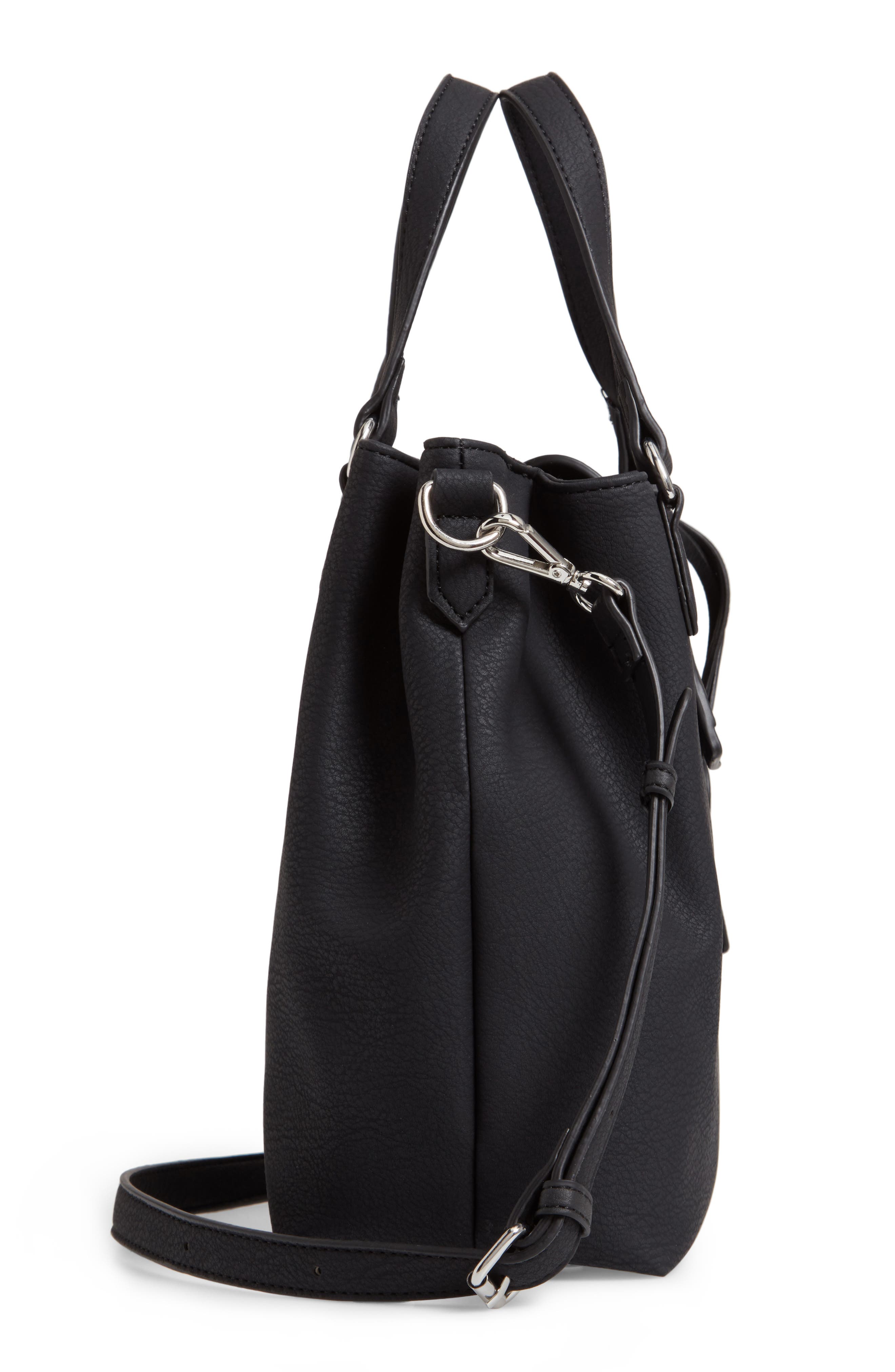 Sole Society Valah Faux Leather Satchel, Alternate, color, 