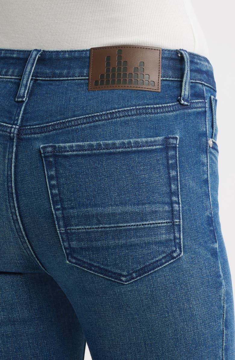 CITY BLUES Eiffel Flare Jeans, Alternate, color, Dark Whisker Wash