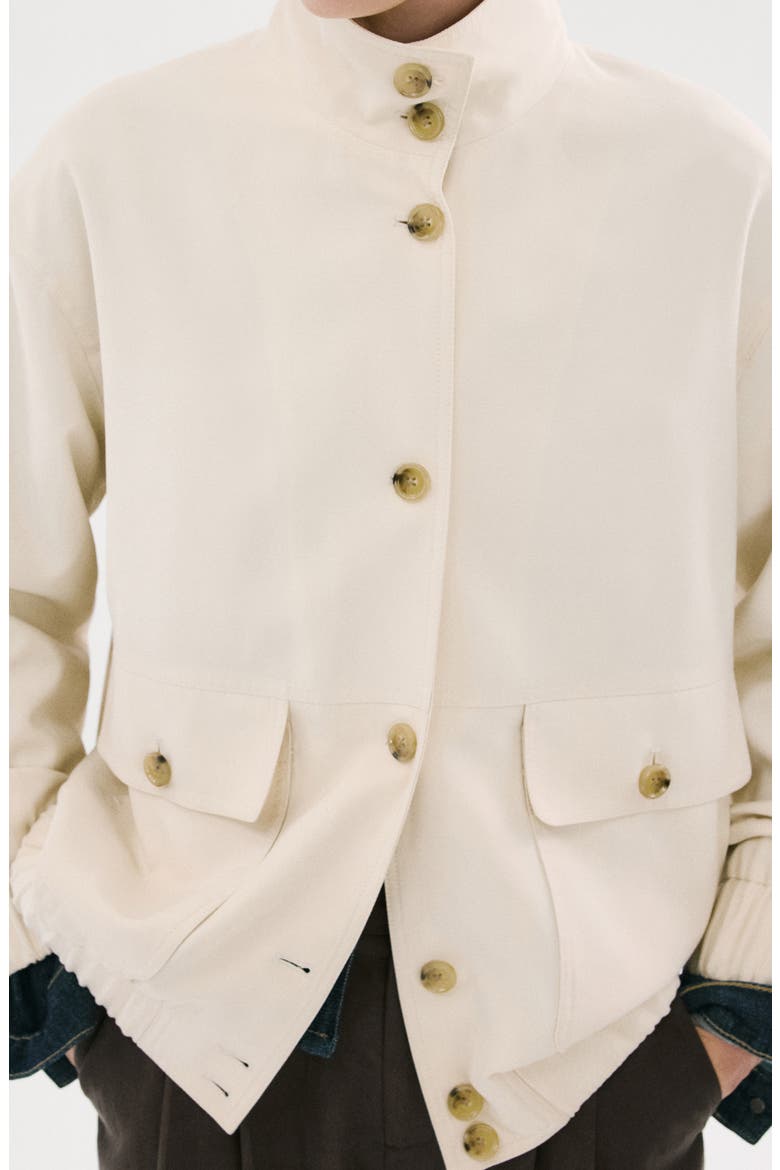 Oversize Jacket, Alternate, color, ECRU