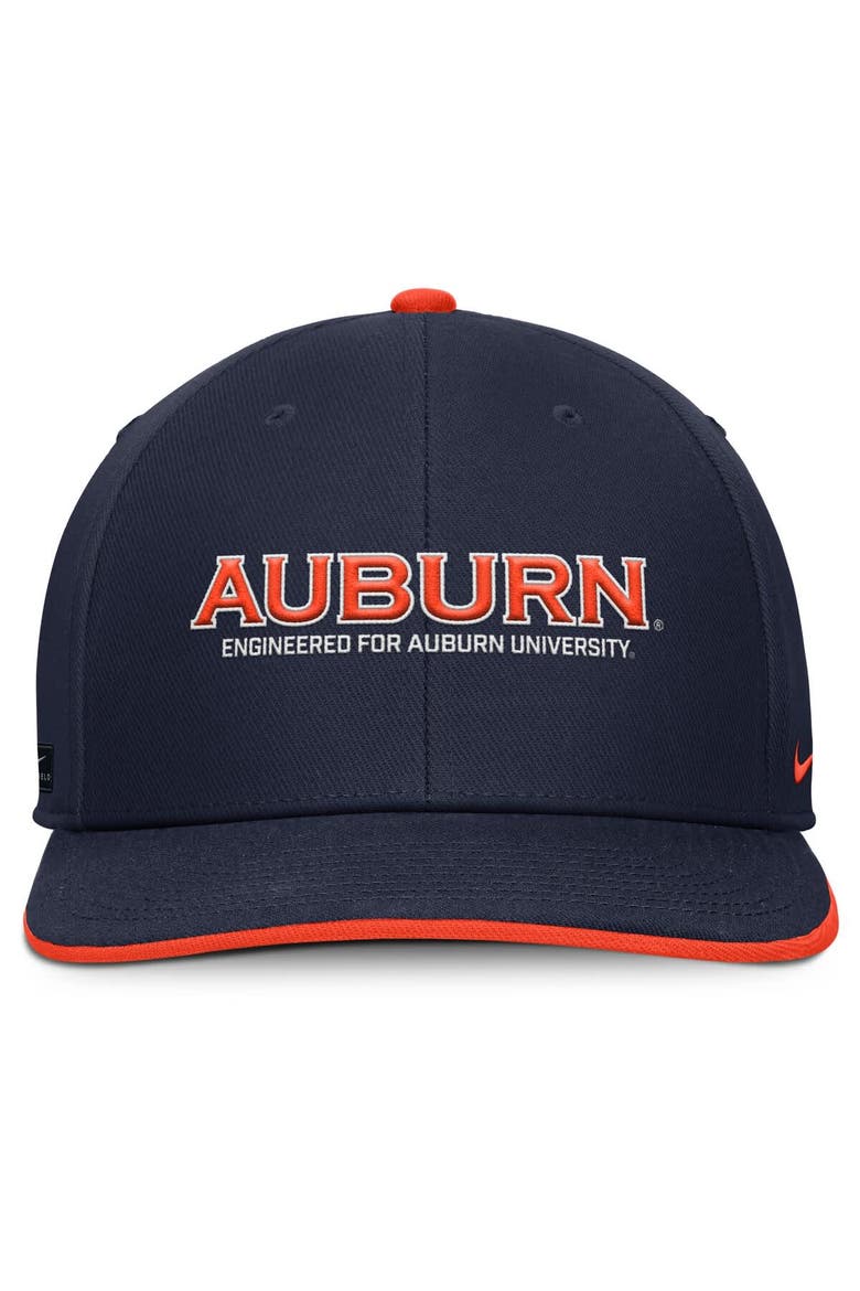 Men's Nike Navy Auburn Tigers 2025 On-Field Pro Dri-FIT Adjustable Hat, Alternate, color, Navy