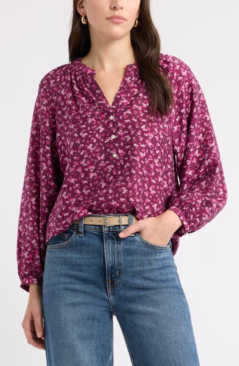 Gathered Popover Shirt