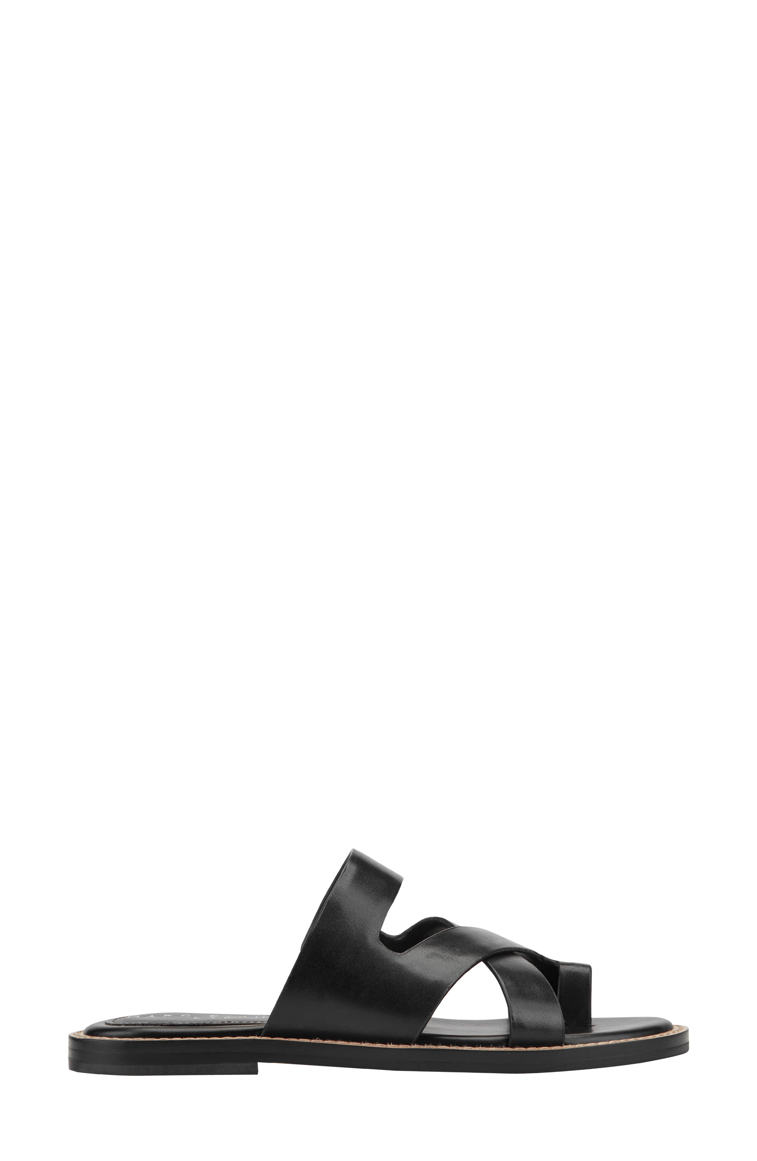 Marc Fisher LTD Genella Slide Sandal, Alternate, color, Black